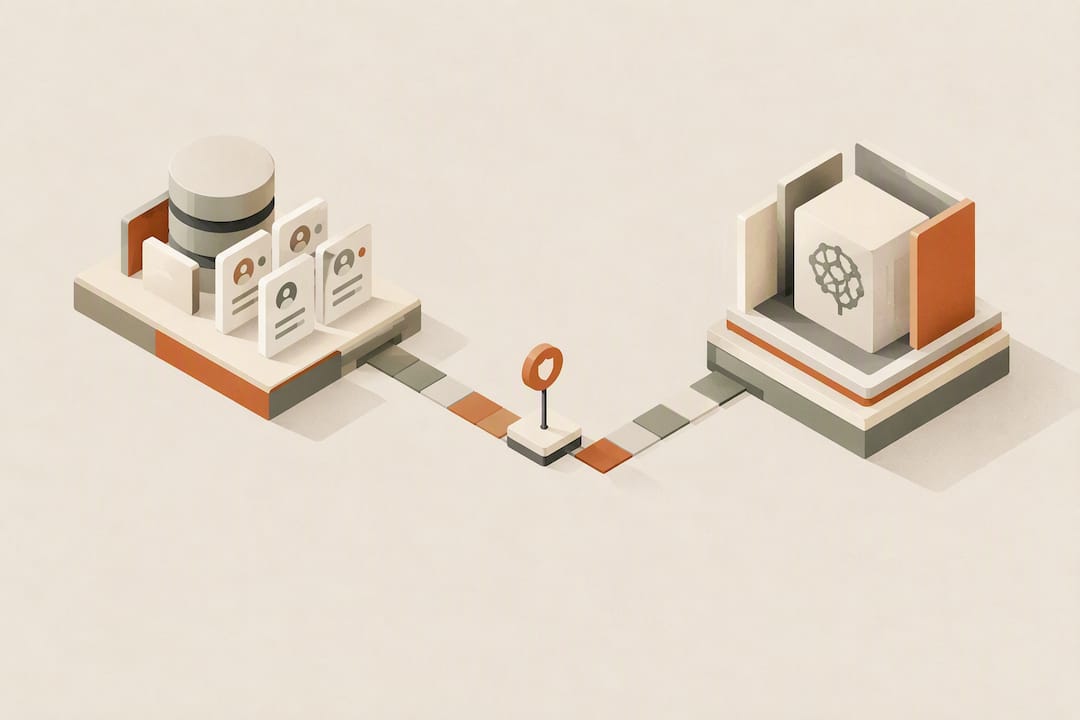 Governed AI CRM integration title card