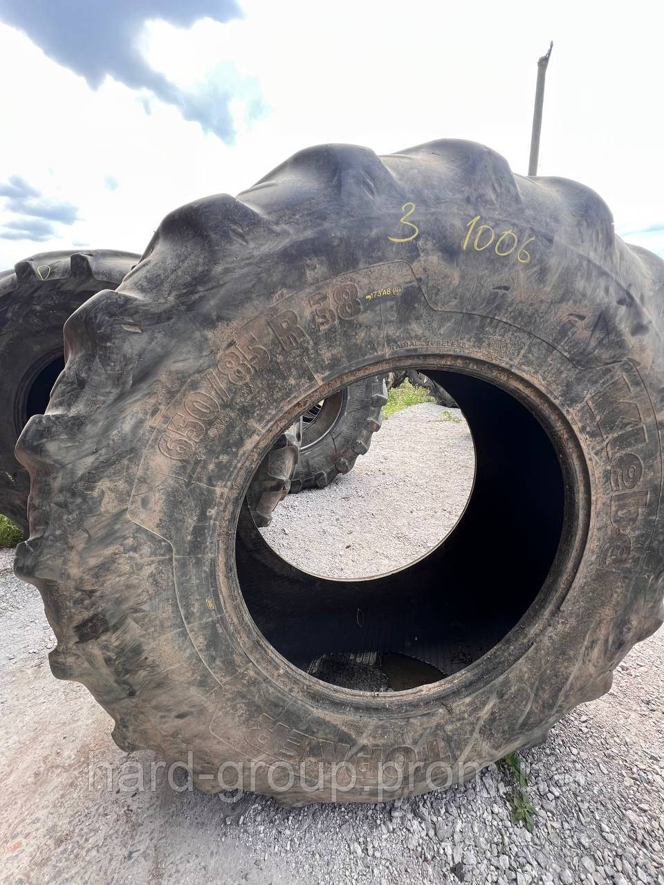 Шина Б/У 650/65R38 (Michelin) — фото 2