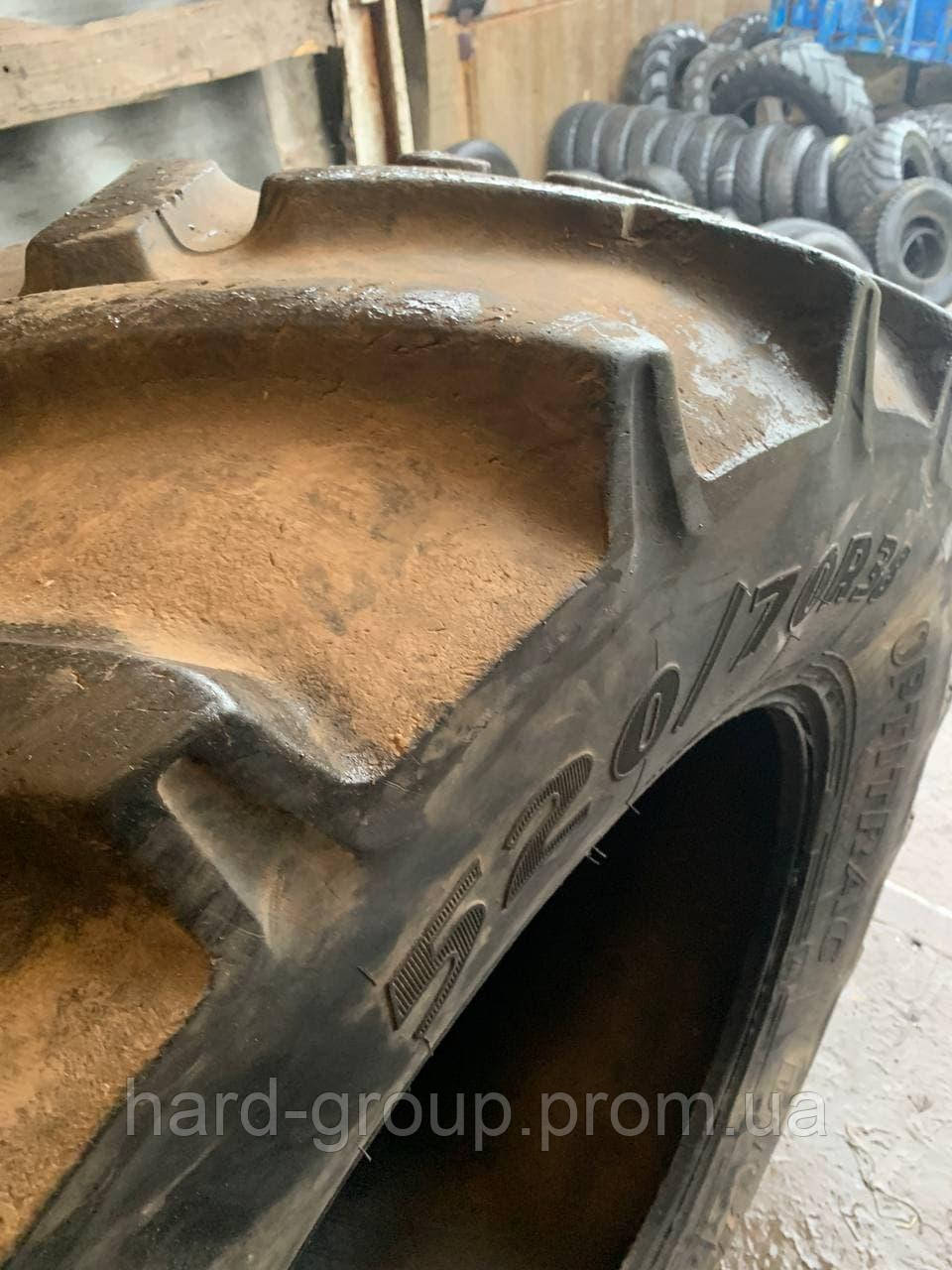 Шина Б/У 520/70R38 (Goodyear) — фото 2