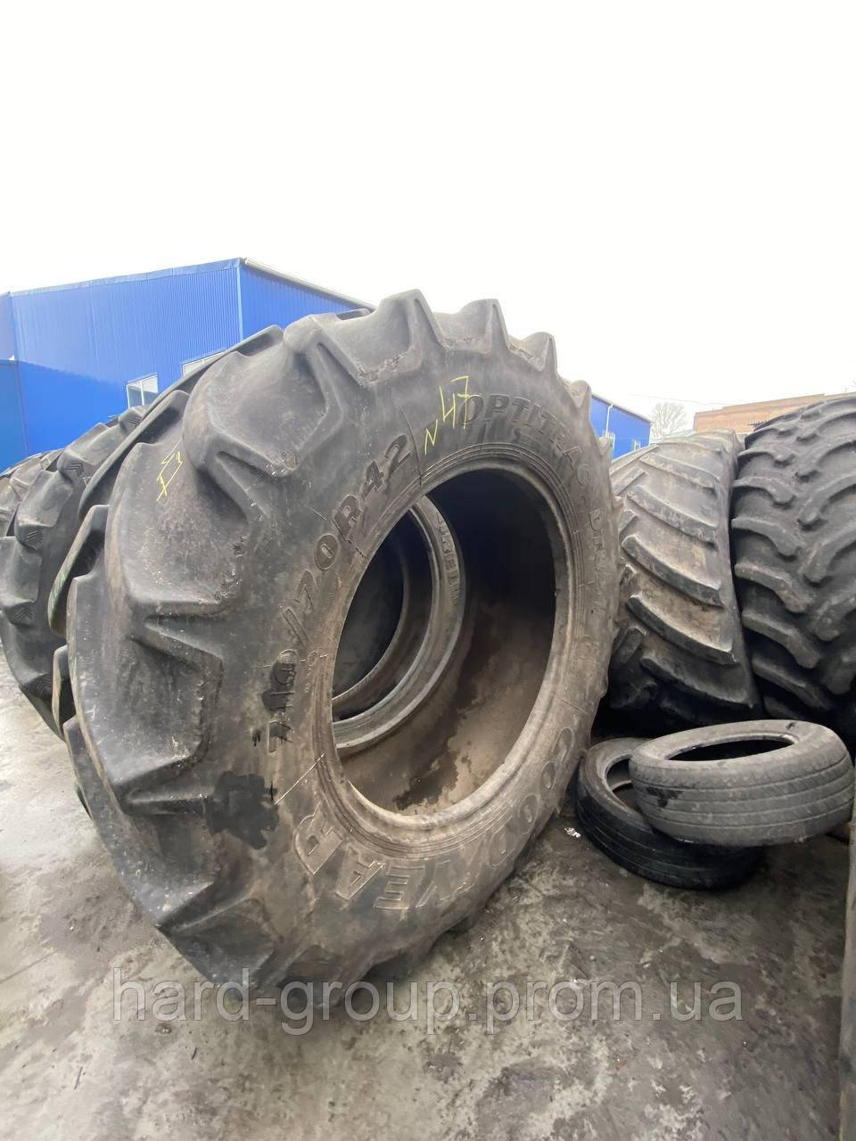 Шина Б/У 710/70R42 (Goodyear) — фото 1