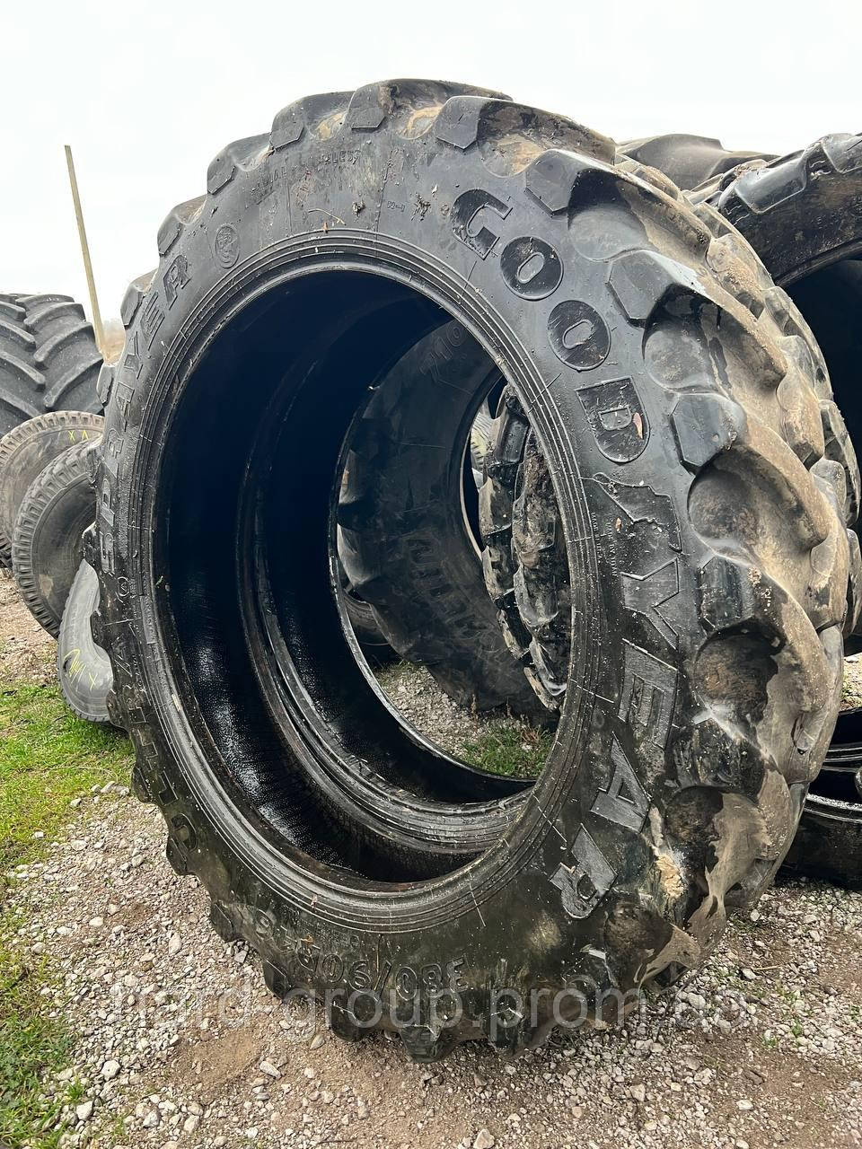 Шина Б/У 380/90R46 (Goodyear) — фото 2