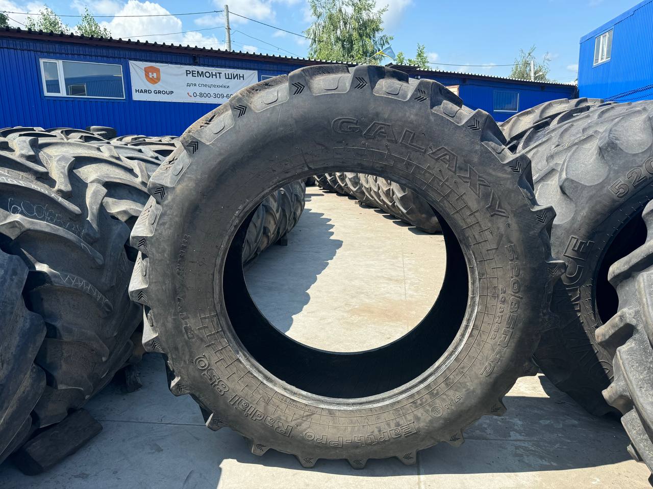 Шина Б/У 520/85R42 (Galaxy)