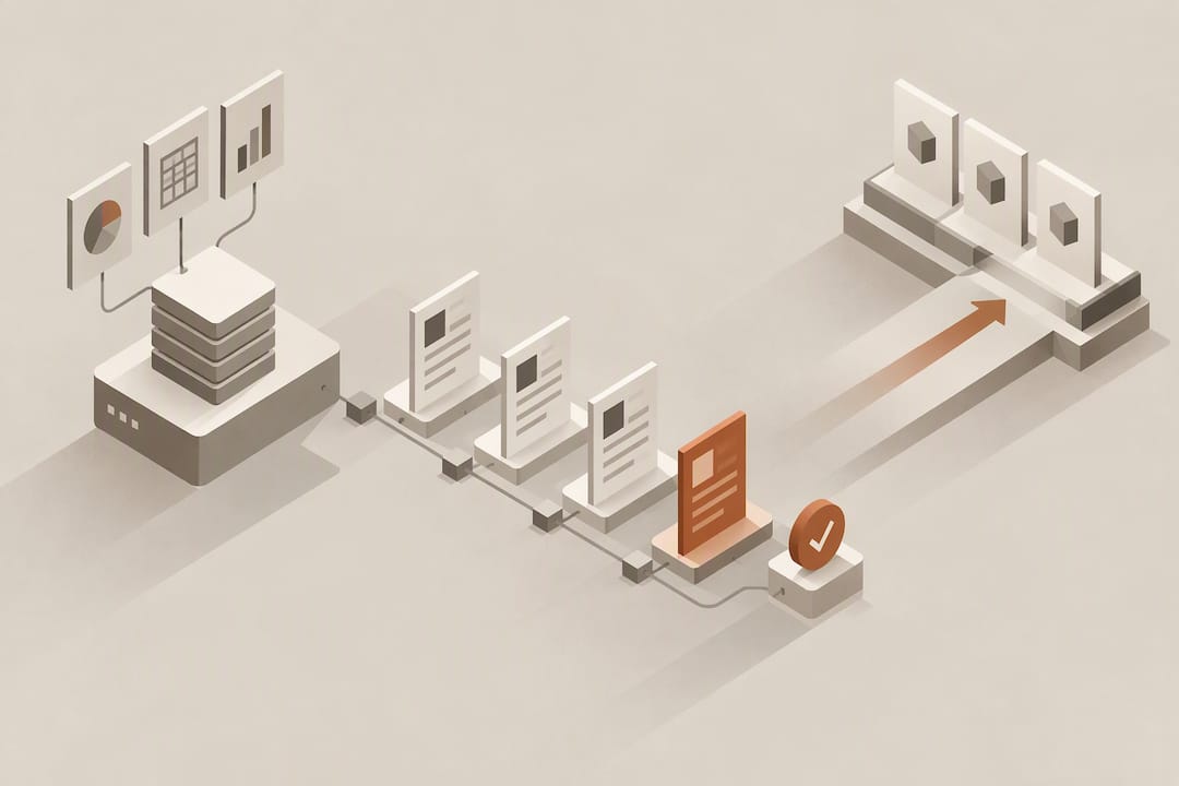 Isometric CRM automation rollout title card
