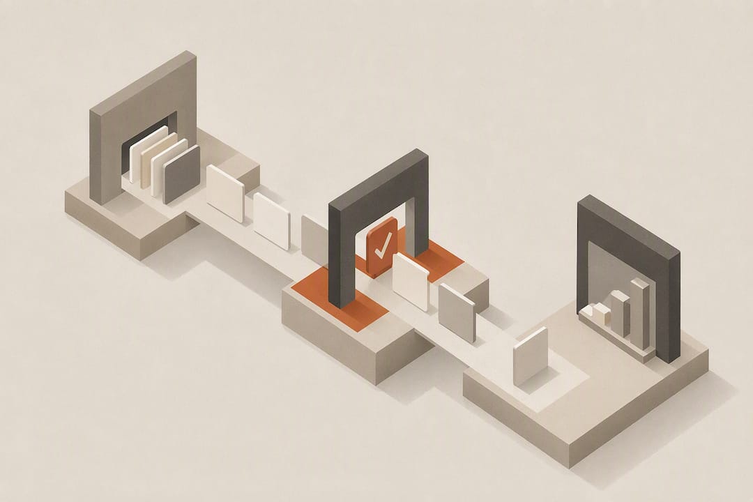 Isometric sales forecast automation title card
