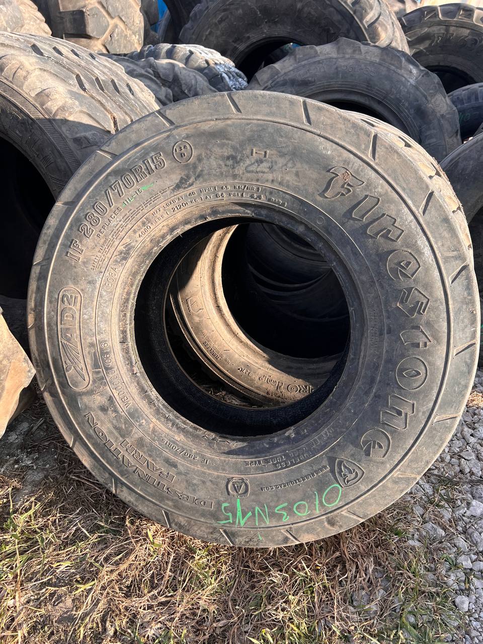 Шина Б/У 11L-15 (Firestone)