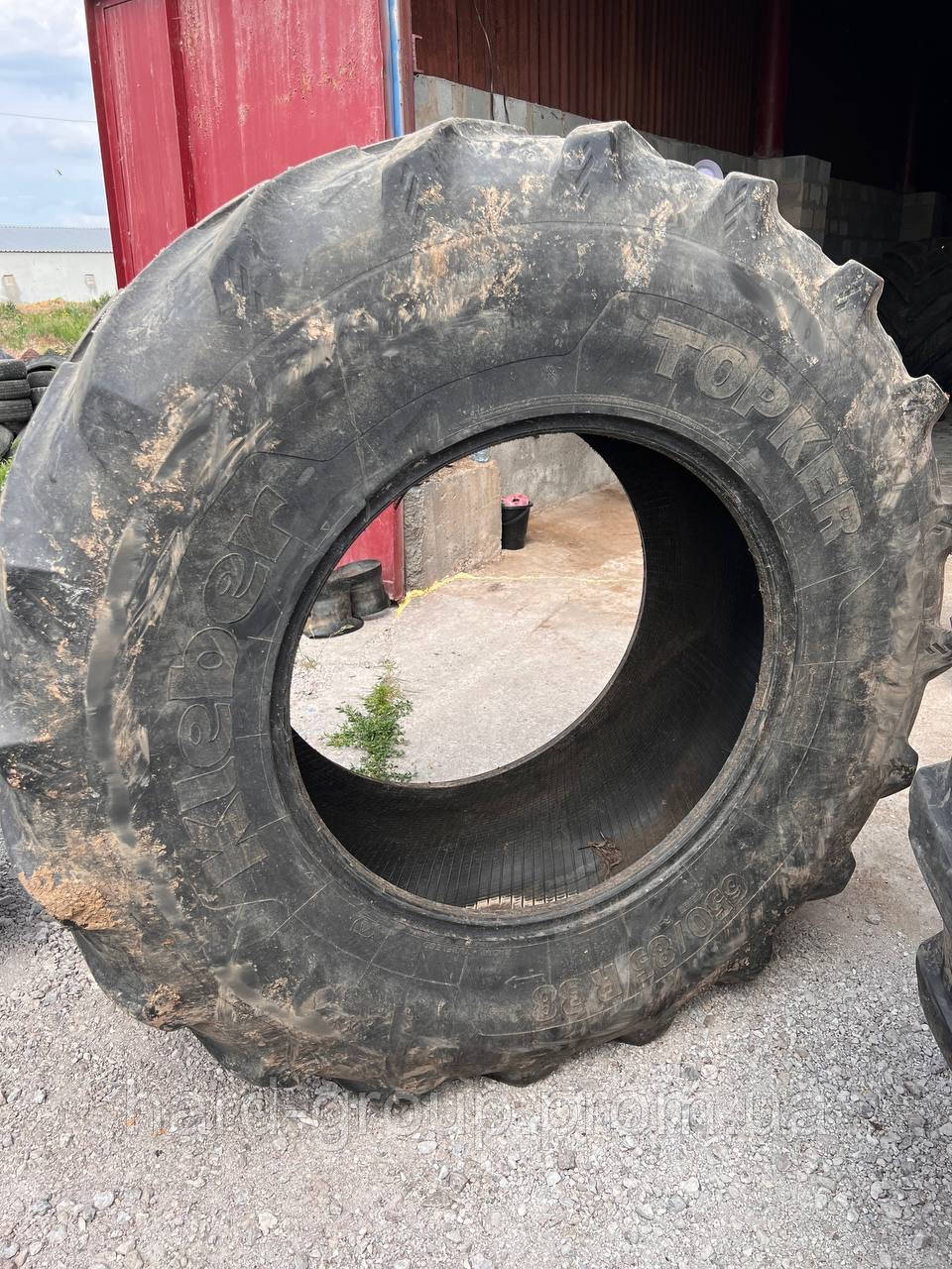 Шина Б/У 650/65R38 (Michelin) — фото 3
