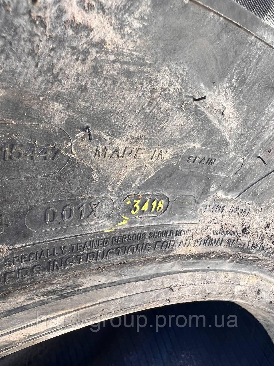 Шина Б/У 1000/55R32 (Michelin) — фото 2